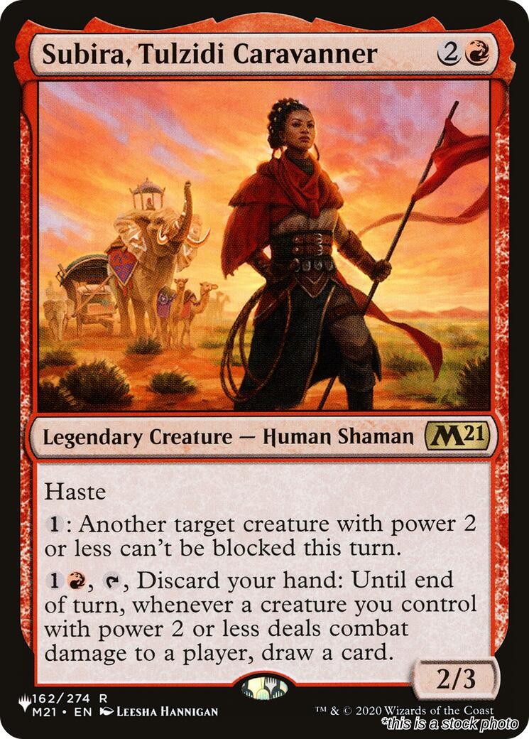 Subira, Tulzidi Caravanner