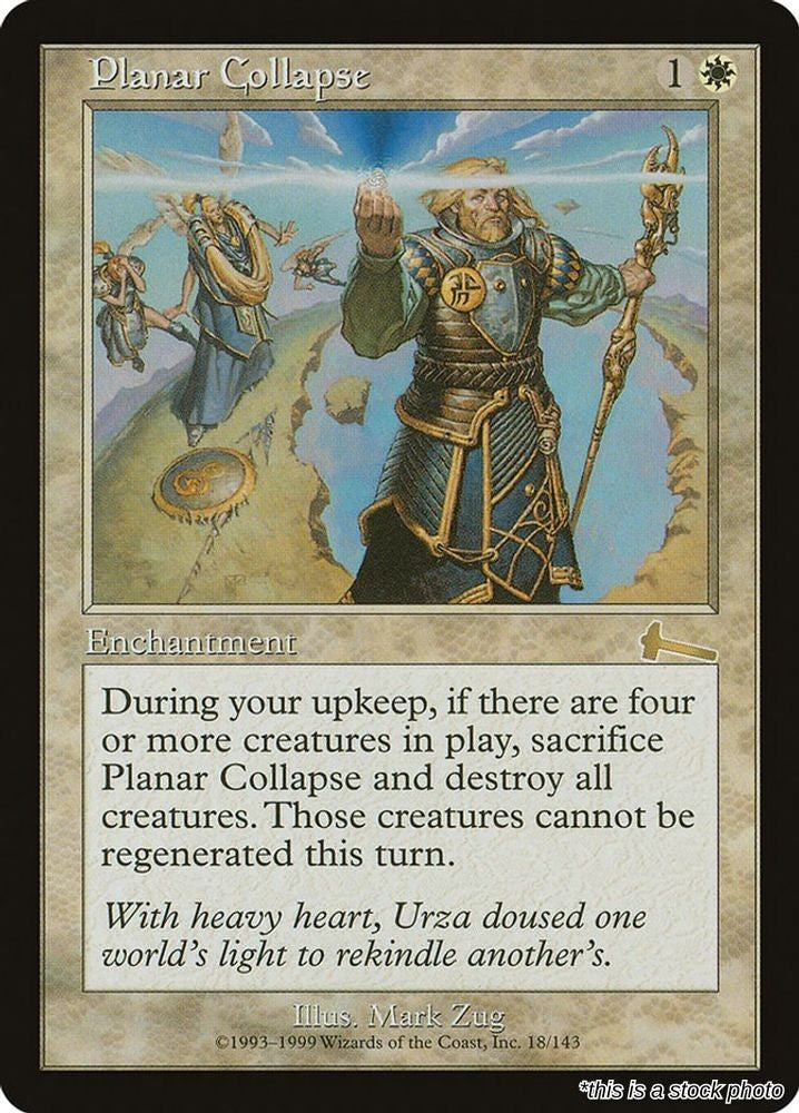 Planar Collapse