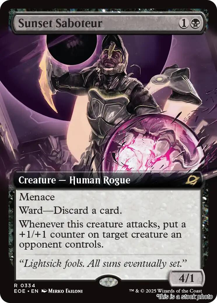 Sunset Saboteur (Extended Art)