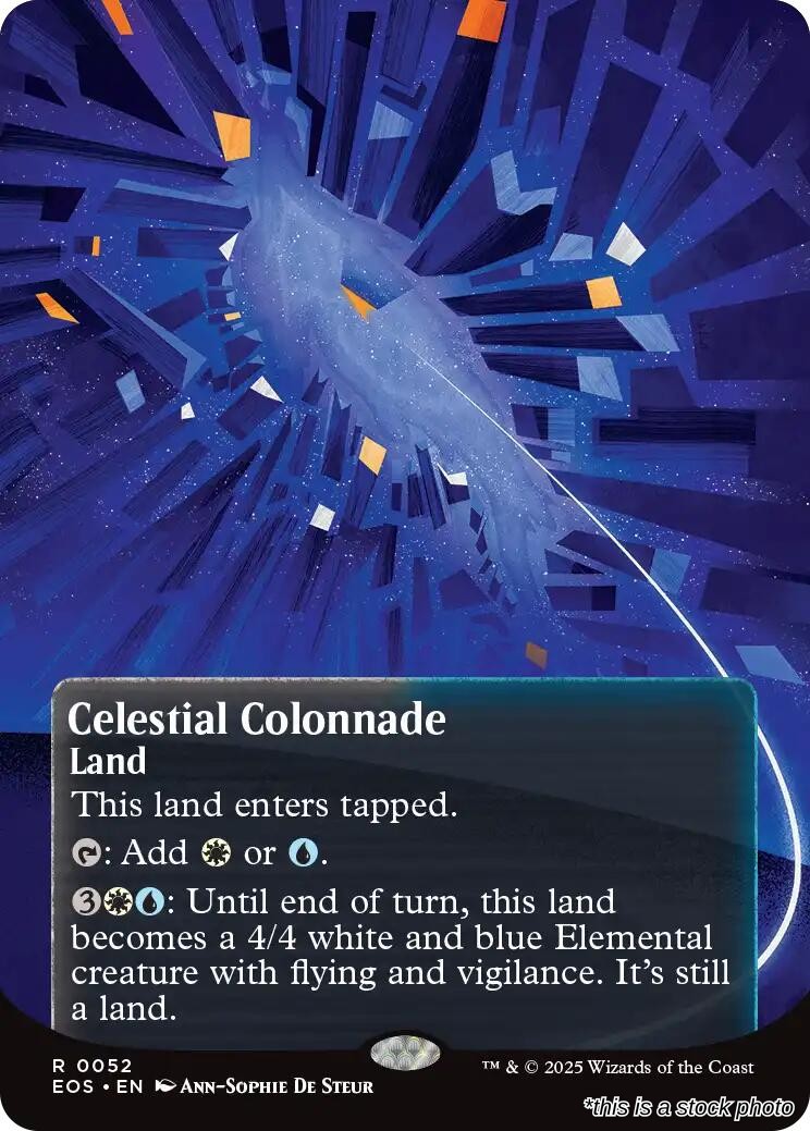 Celestial Colonnade (0052) (Borderless)