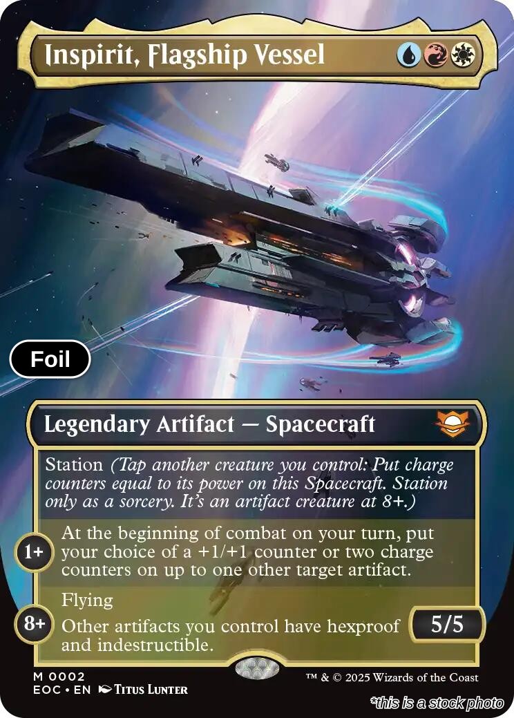 Inspirit, Flagship Vessel (Borderless)