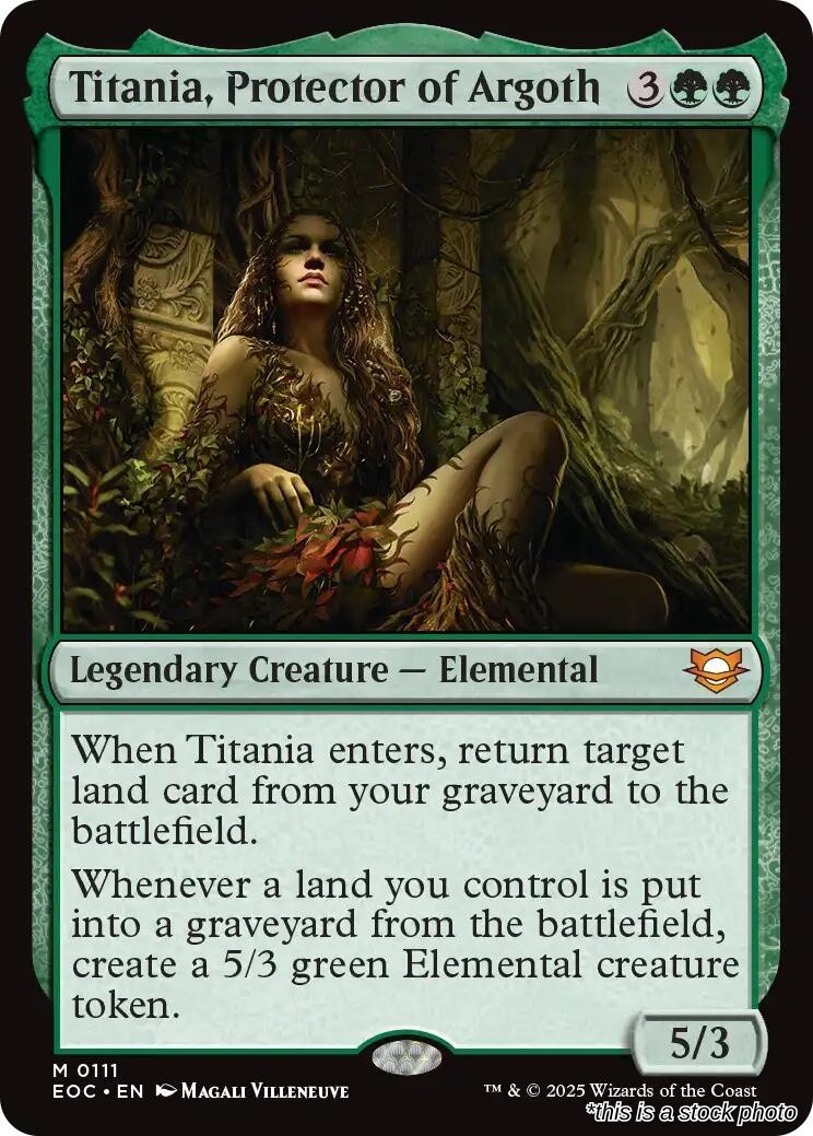 Titania, Protector of Argoth