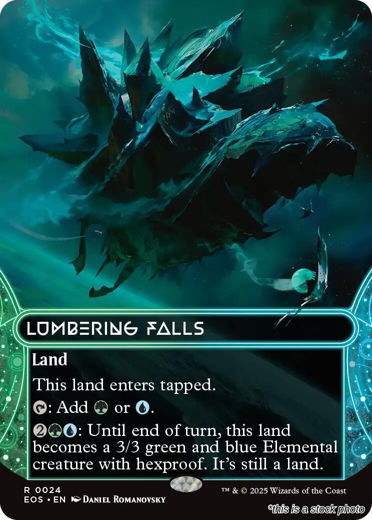 Lumbering Falls (0024) (Borderless)