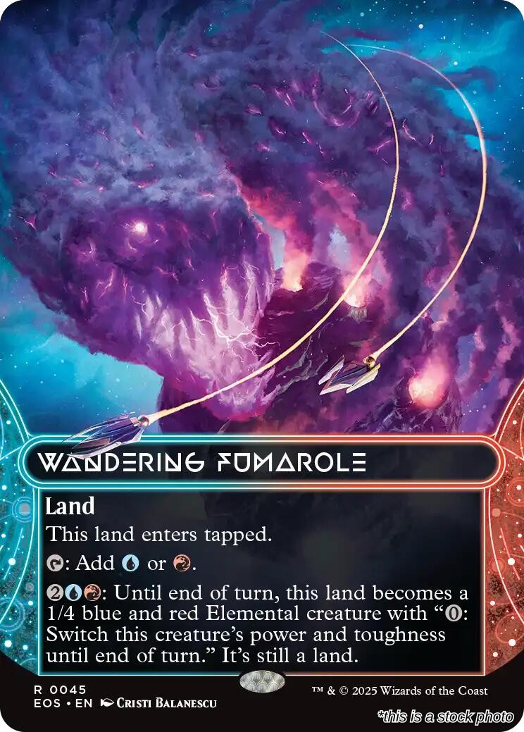 Wandering Fumarole (0045) (Borderless)