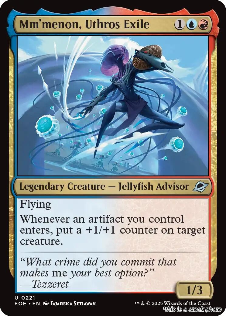 Mm'menon, Uthros Exile