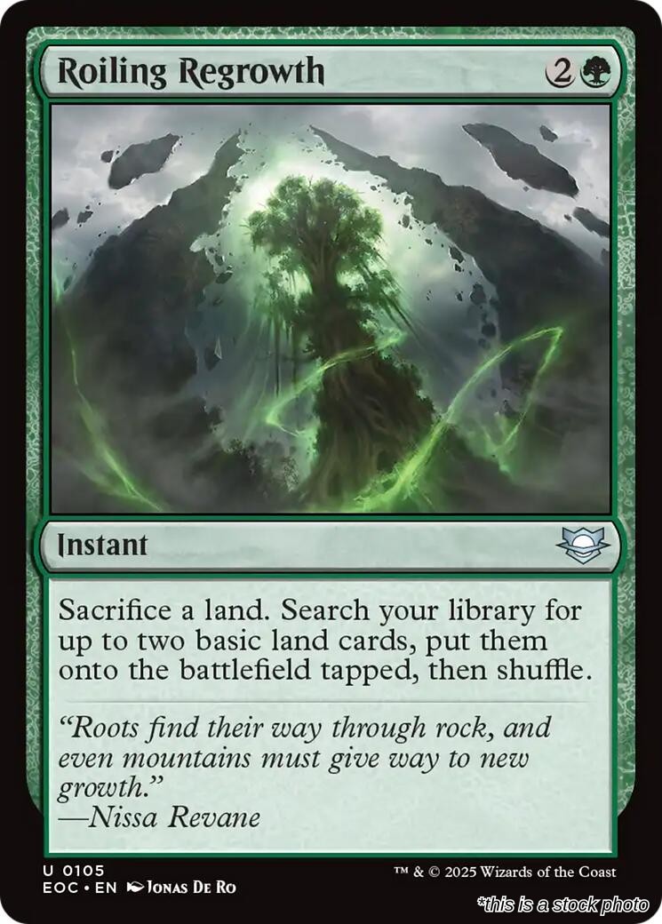 Roiling Regrowth