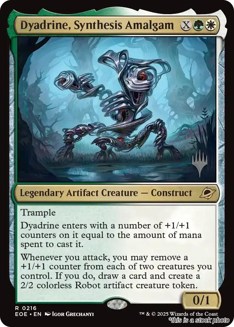 Dyadrine, Synthesis Amalgam