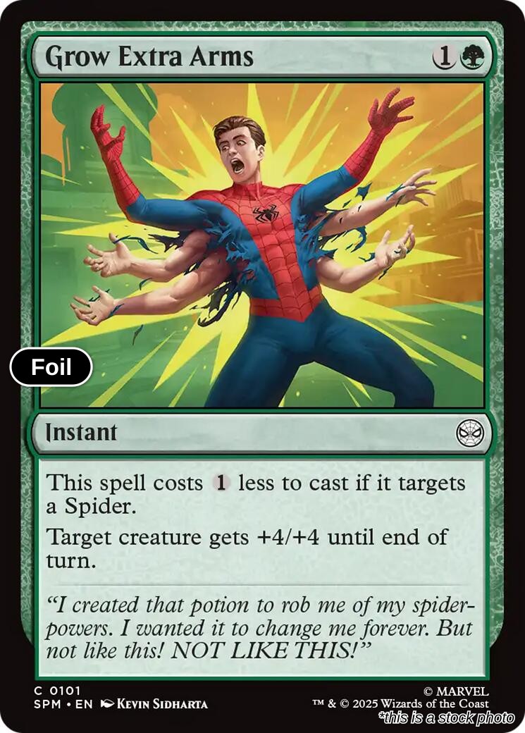 Grow Extra Arms