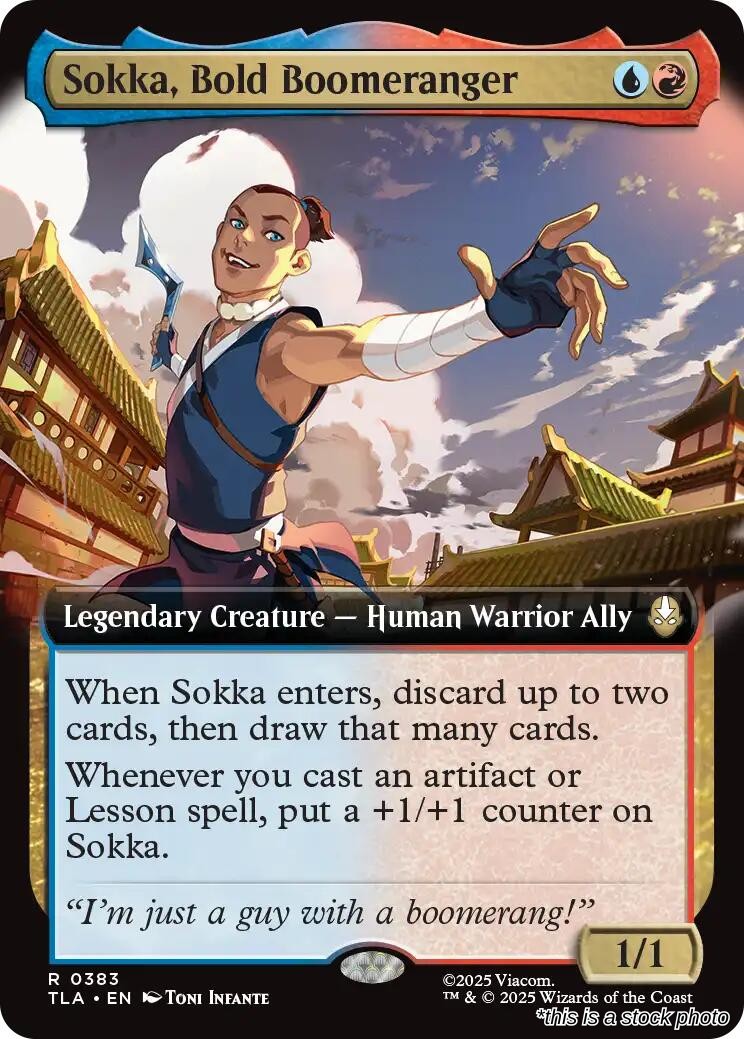 Sokka, Bold Boomeranger (Extended Art)