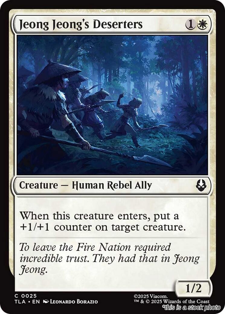 Jeong Jeong's Deserters