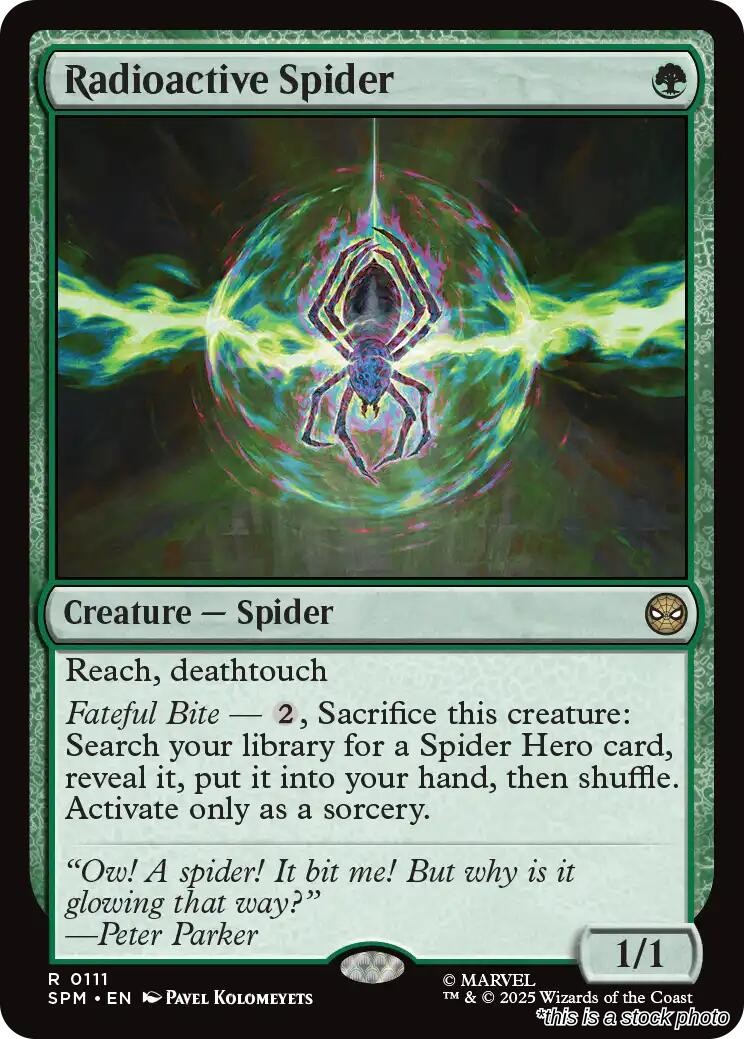Radioactive Spider