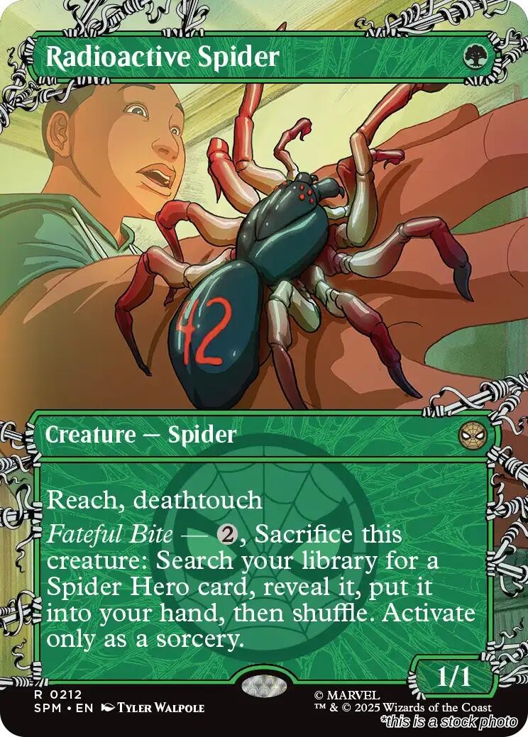 Radioactive Spider (Borderless)