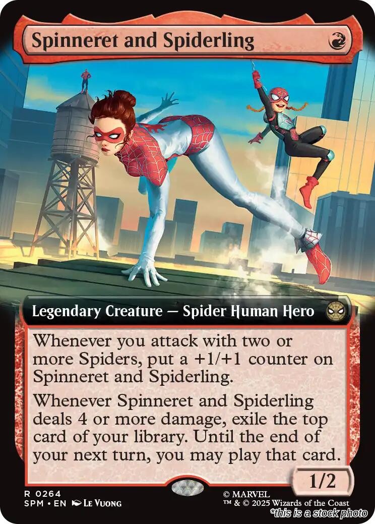 Spinneret and Spiderling (Extended Art)