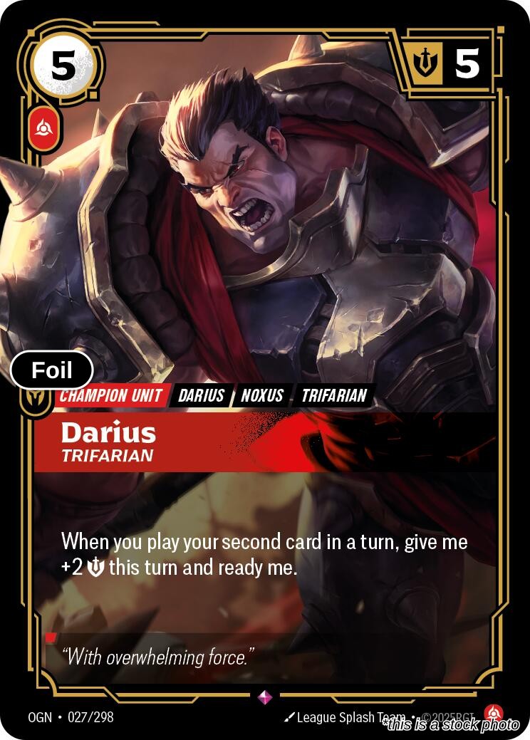 Darius, Trifarian