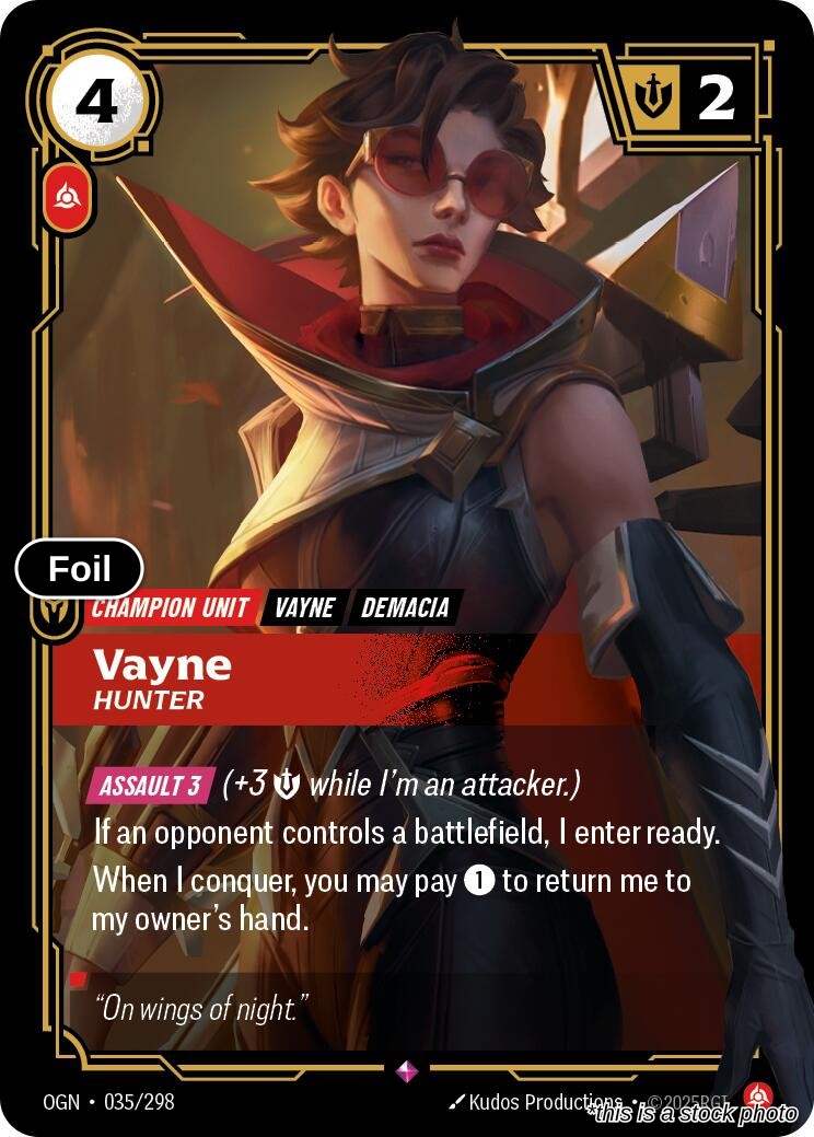 Vayne, Hunter