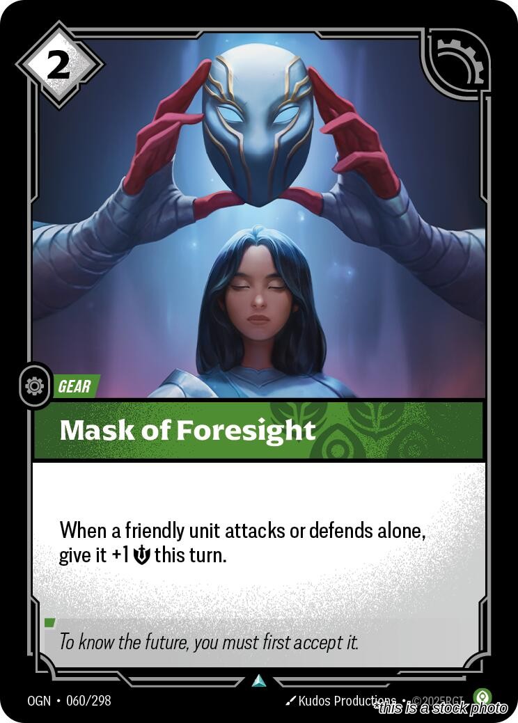 Mask of Foresight