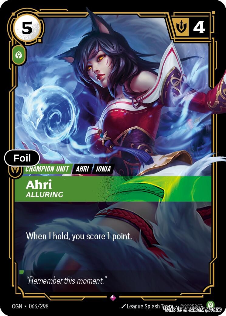 Ahri, Alluring