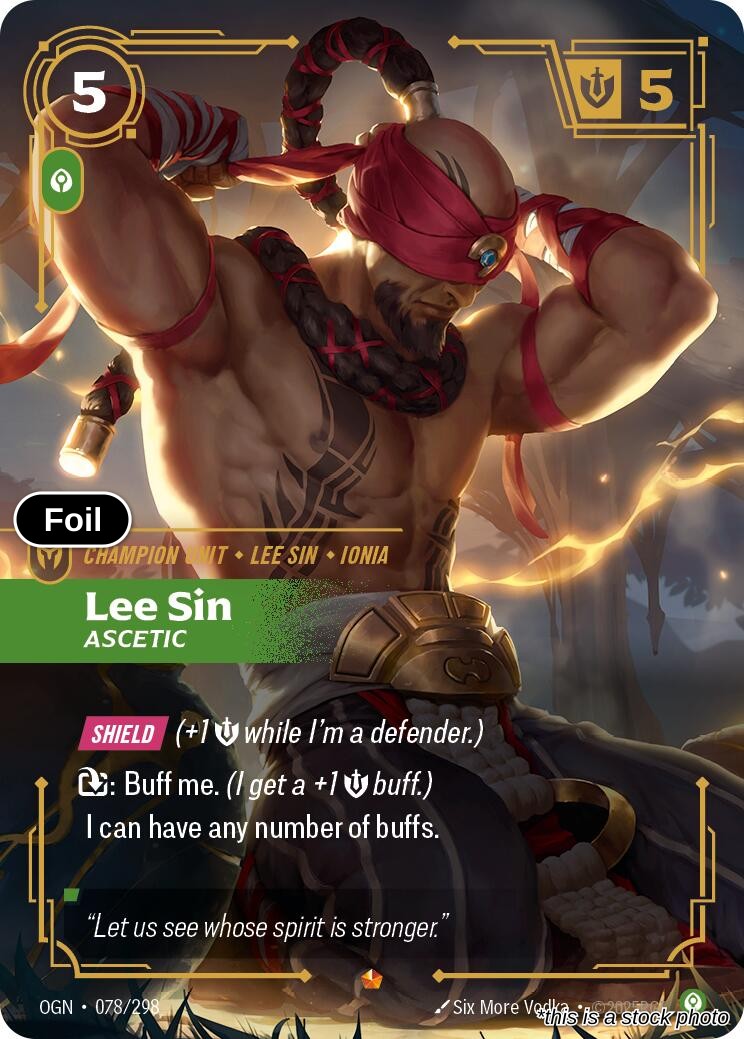 Lee Sin, Ascetic