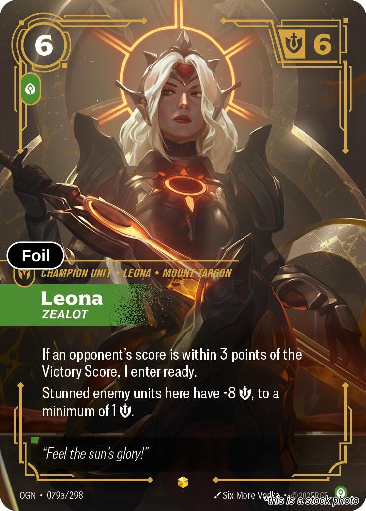 Leona, Zealot (Alternate Art)