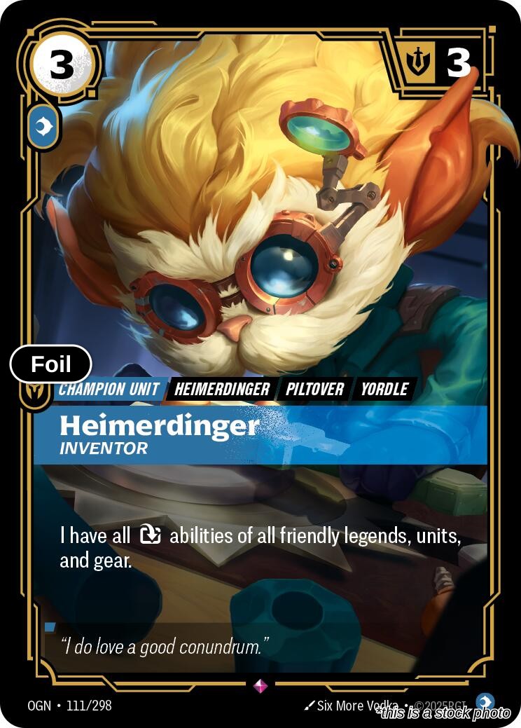 Heimerdinger, Inventor