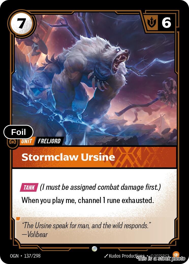 Stormclaw Ursine