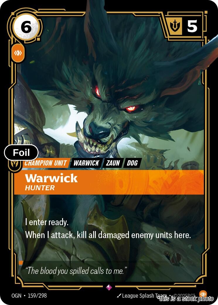 Warwick, Hunter