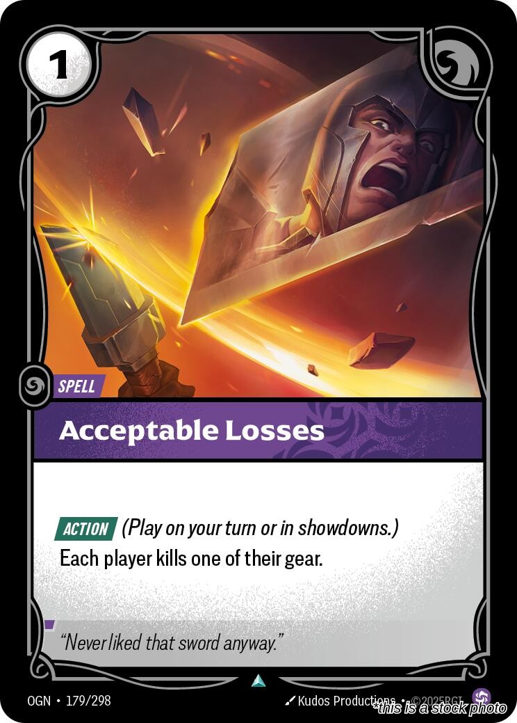 Acceptable Losses