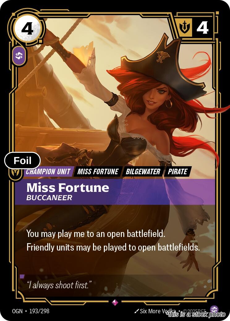 Miss Fortune, Buccaneer