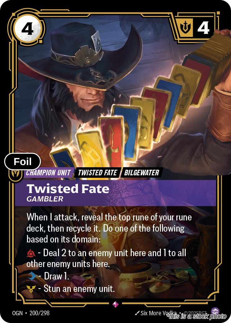 Twisted Fate, Gambler
