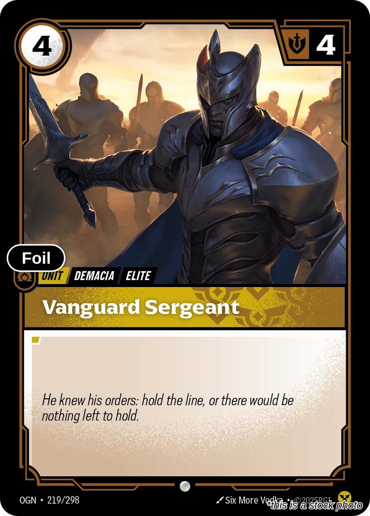 Vanguard Sergeant