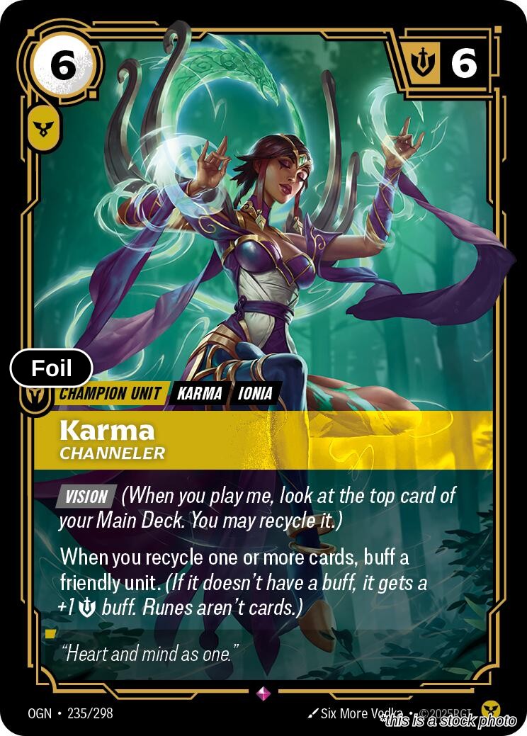 Karma, Channeler