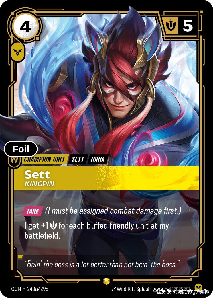 Sett, Kingpin (Alternate Art)