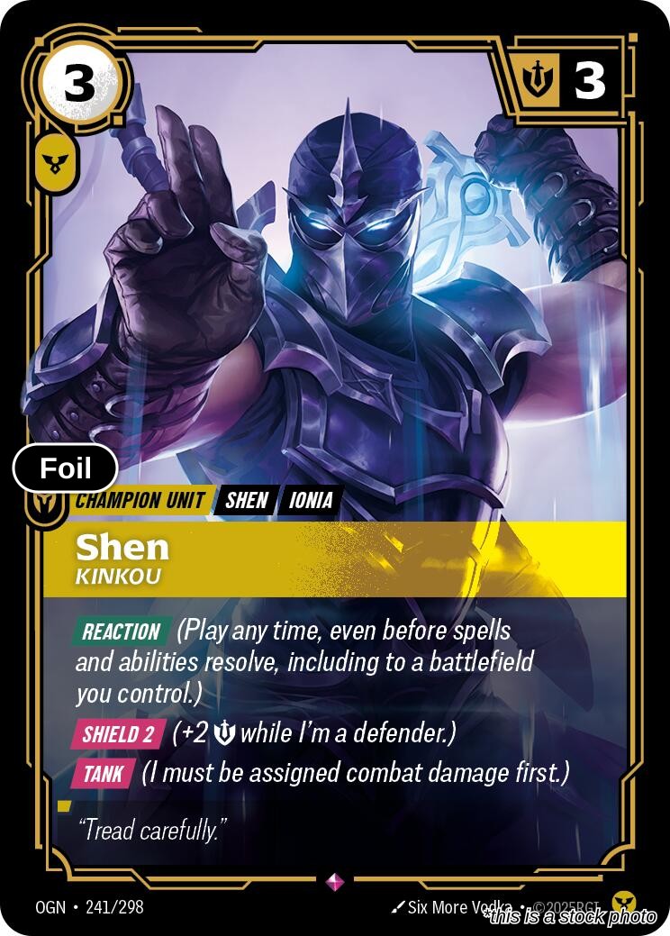 Shen, Kinkou