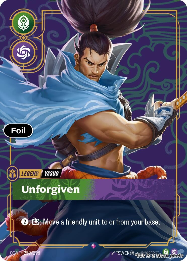 Yasuo, Unforgiven