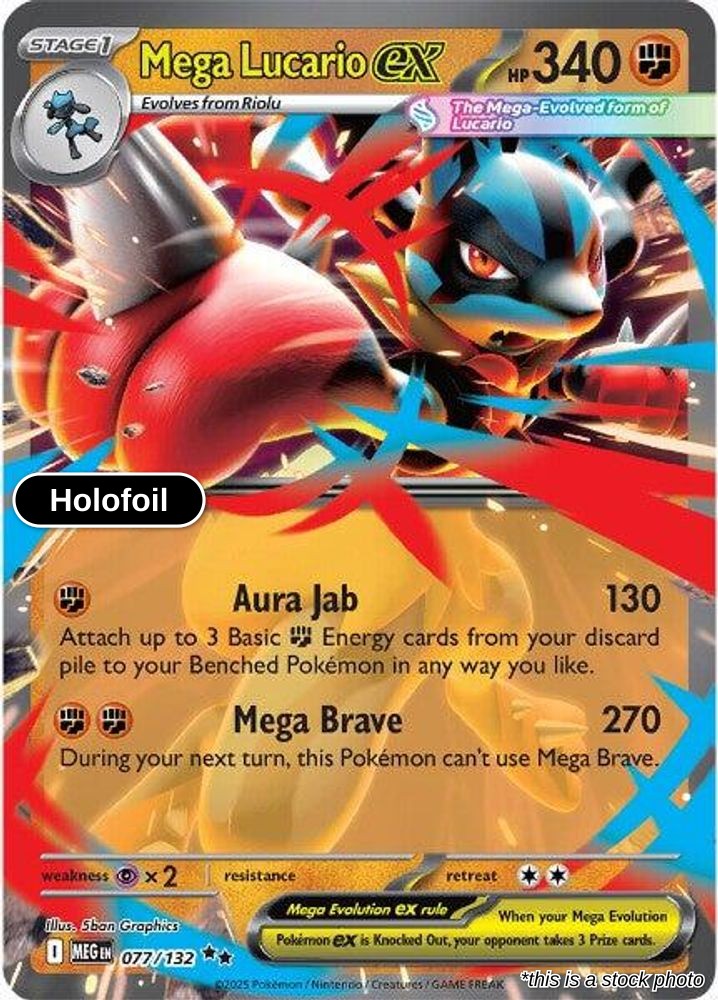 Mega Lucario ex - 077/132