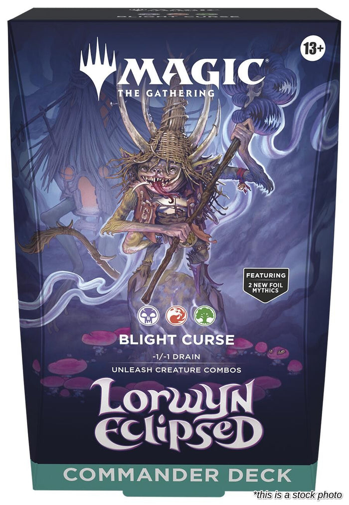 Lorwyn Eclipsed Commander Deck - Blight Curse