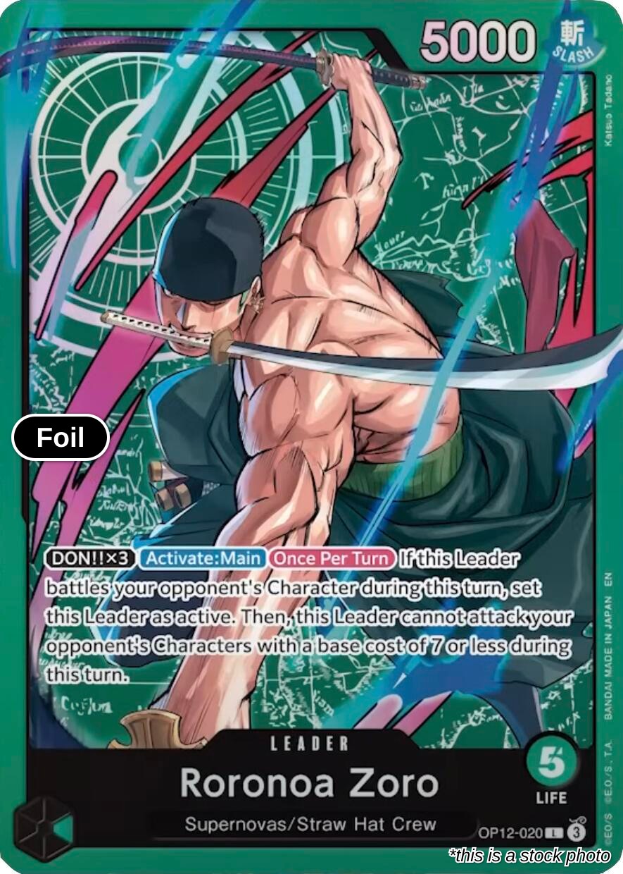 Roronoa Zoro - OP12-020 (Zoro Deck)