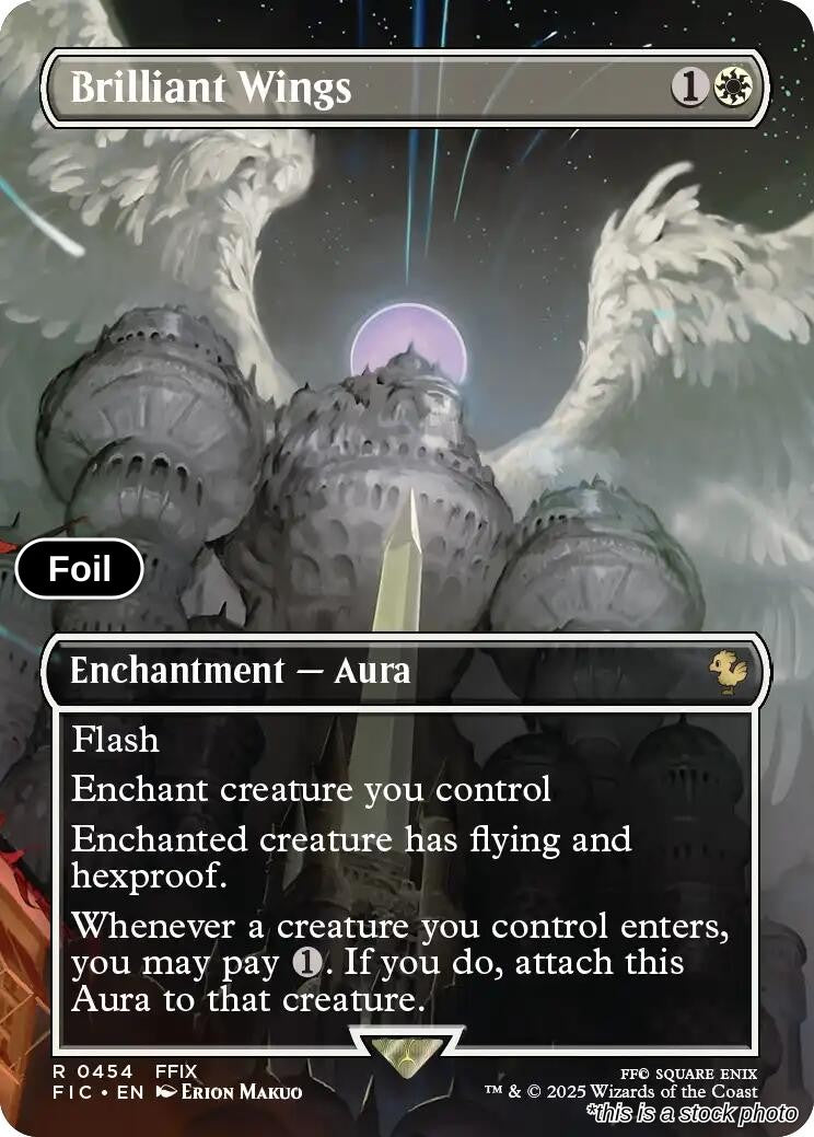Brilliant Wings (Borderless)