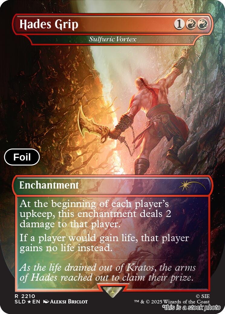 Hades Grip - Sulfuric Vortex (Rainbow Foil)