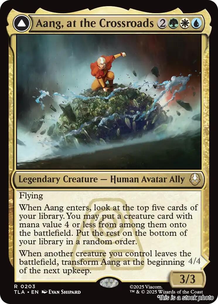 Aang, at the Crossroads