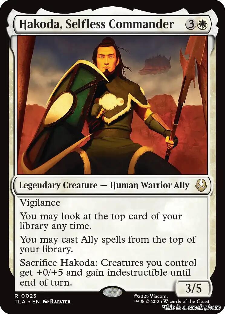 Hakoda, Selfless Commander