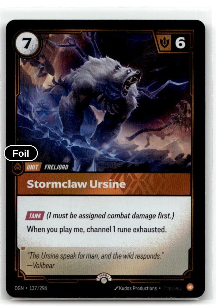 Stormclaw Ursine