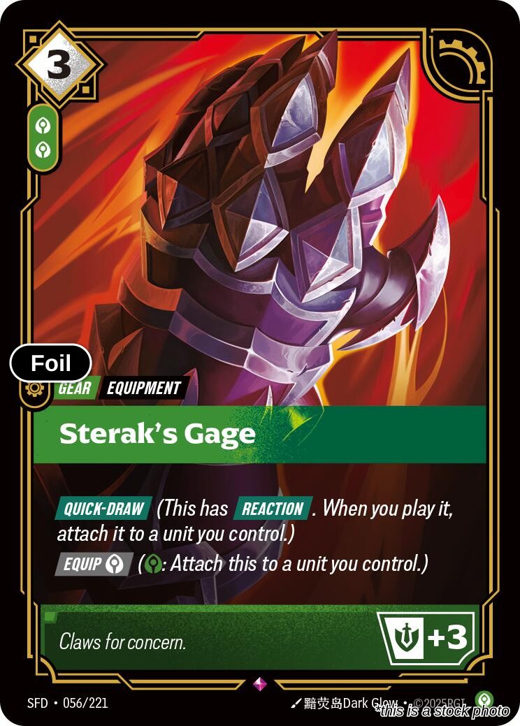 Sterak's Gage