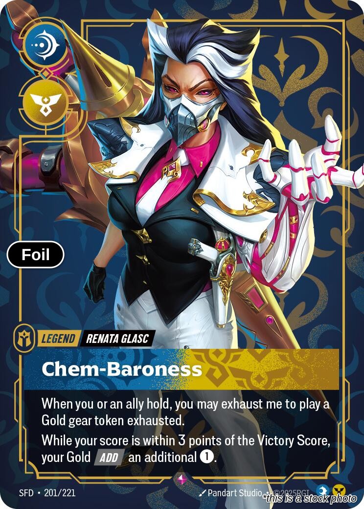 Renata Glasc, Chem-Baroness