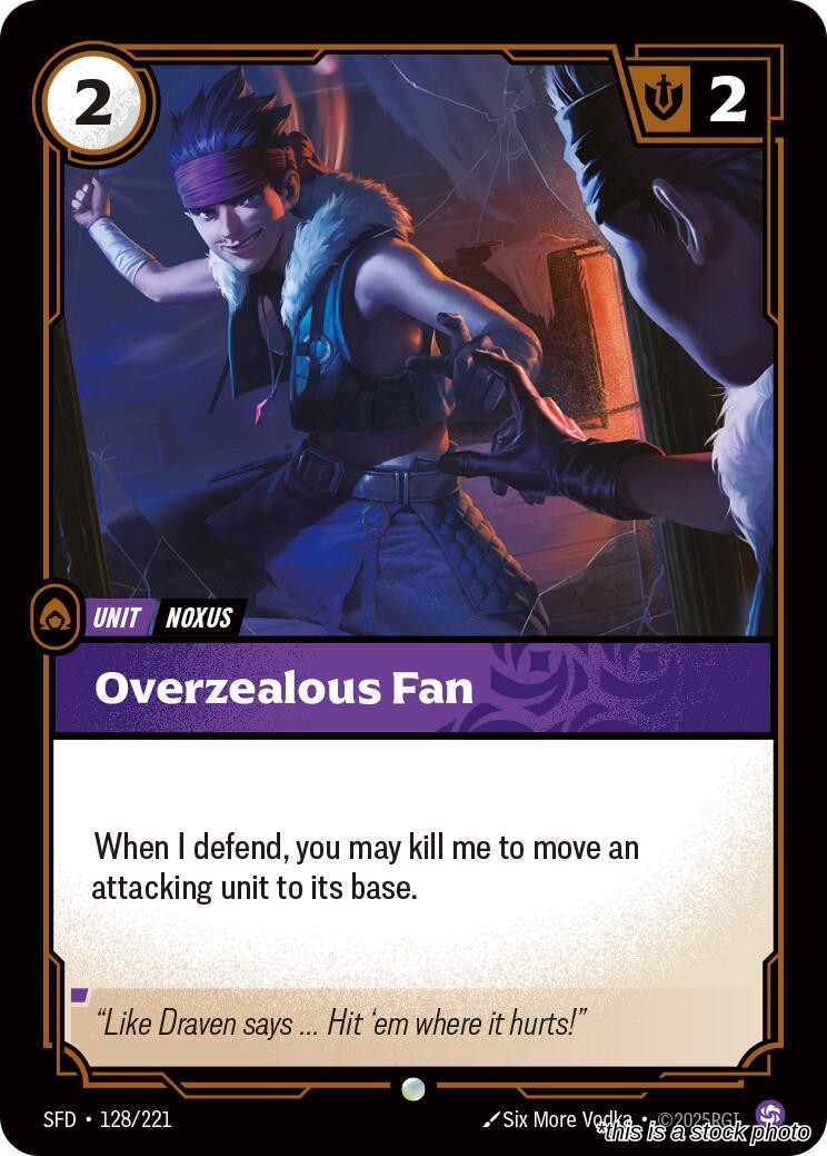 Overzealous Fan