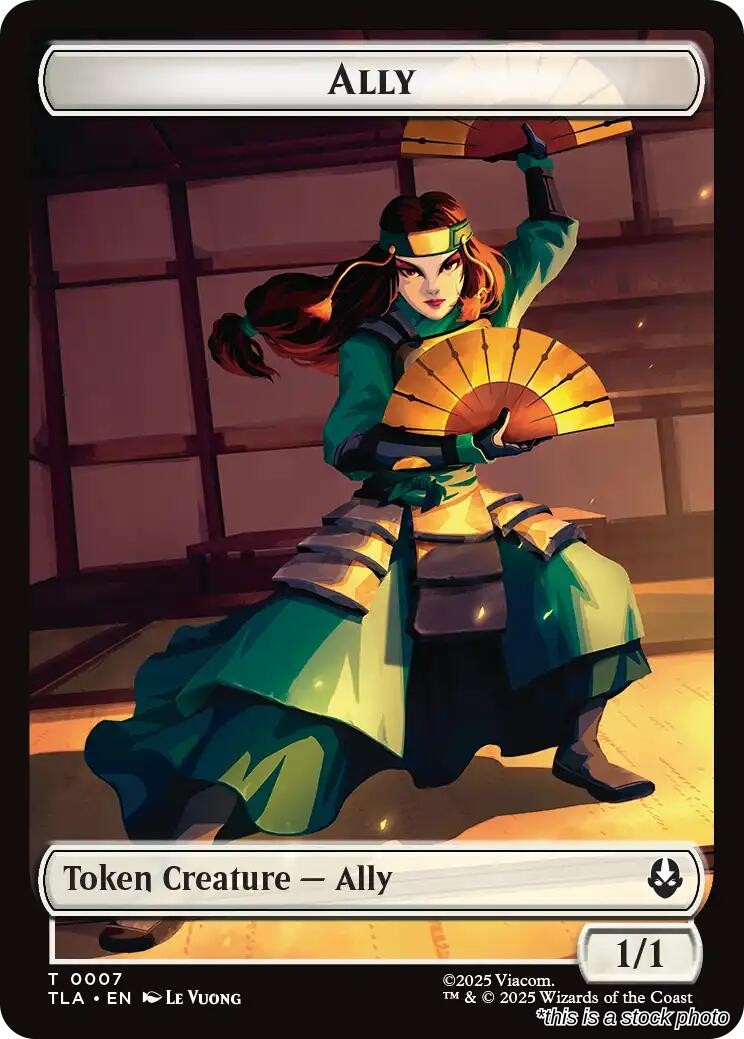 Ally (0007) // Clue (0018) Double-Sided Token