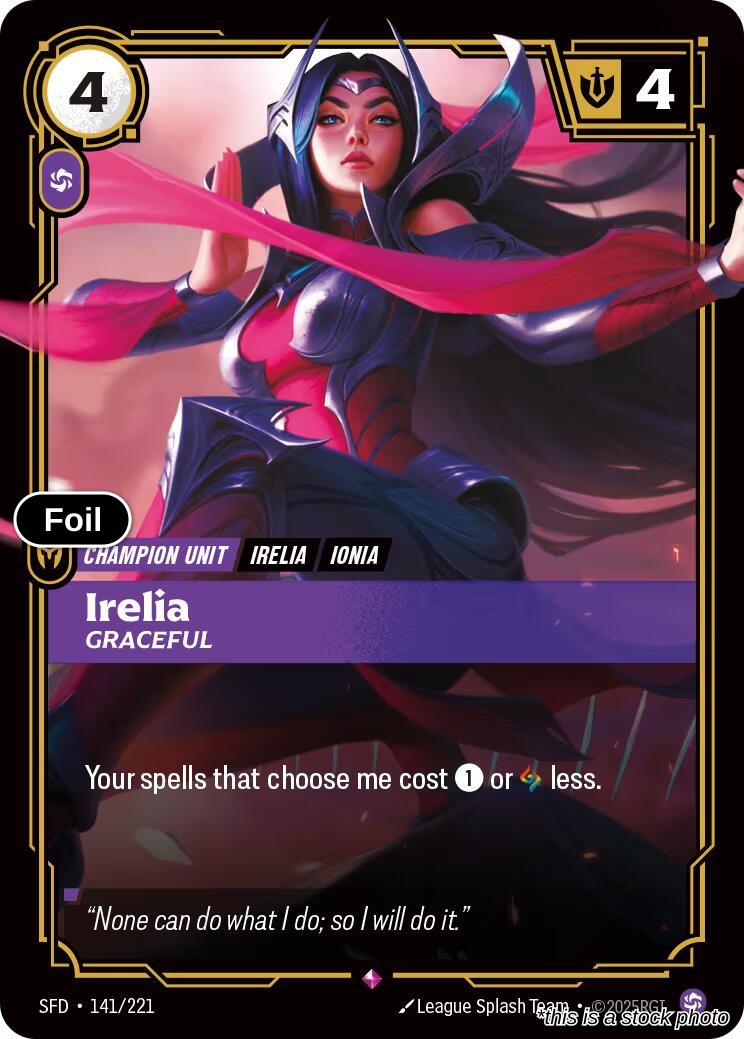 Irelia, Graceful