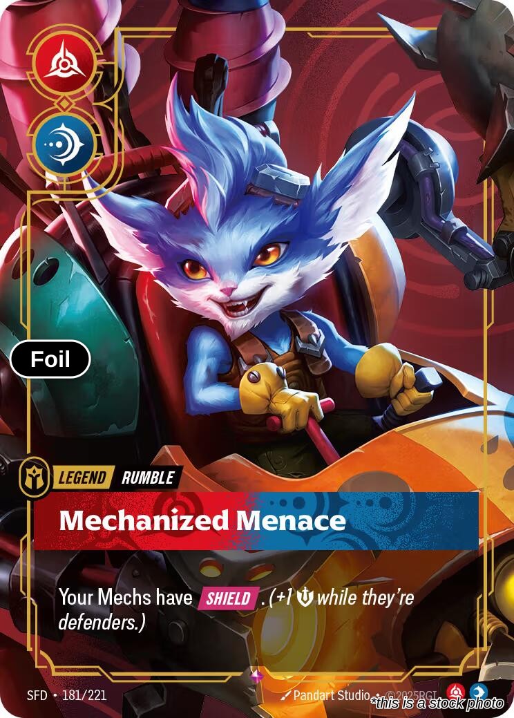 Rumble, Mechanized Menace