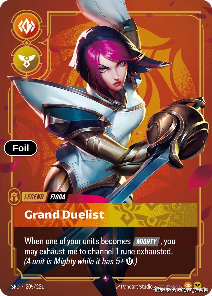 Fiora, Grand Duelist
