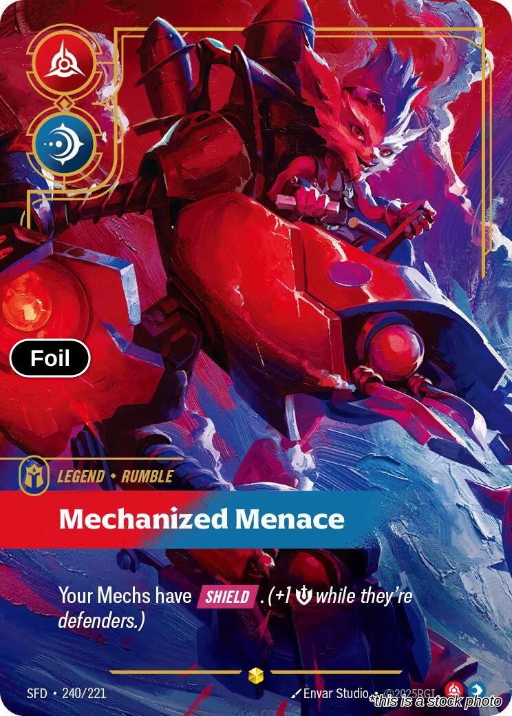 Rumble, Mechanized Menace (Overnumbered)